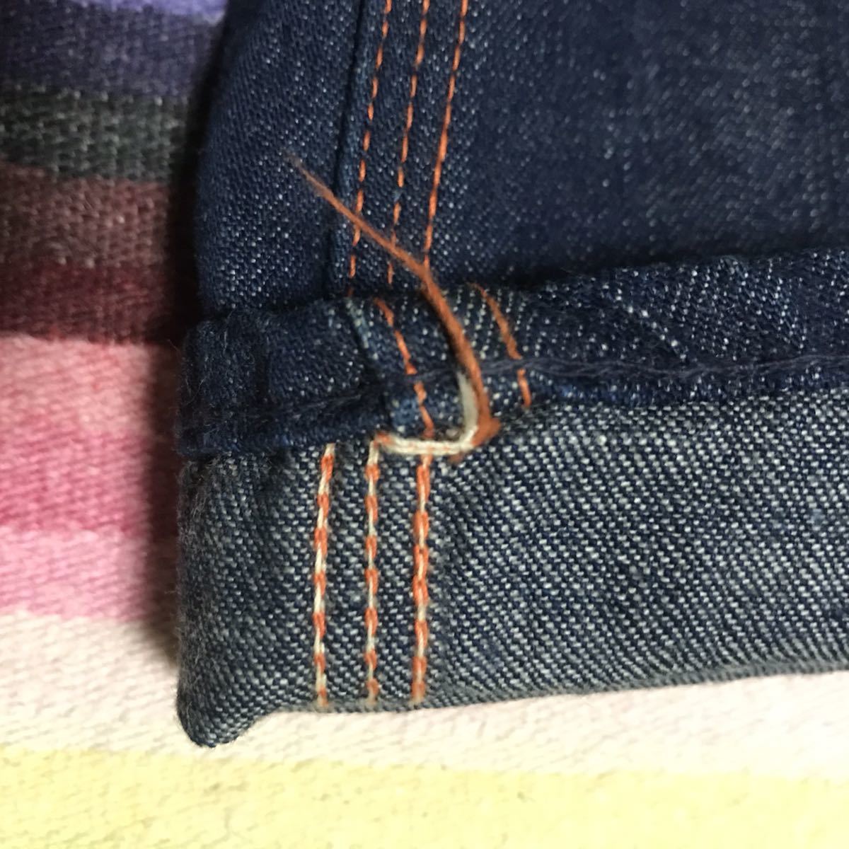 ◎送料無料◎濃紺・状態抜群☆50s~60s vintage unknown デニム