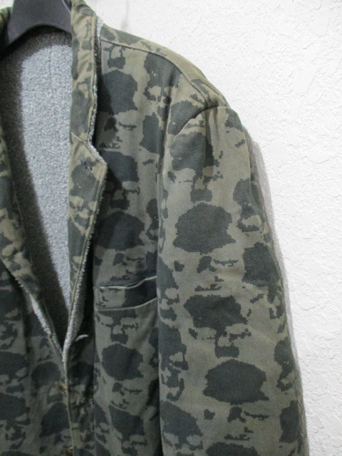 海外花系 01aw UNDERCOVER SHANTii D.A.V.F スカルテーラード