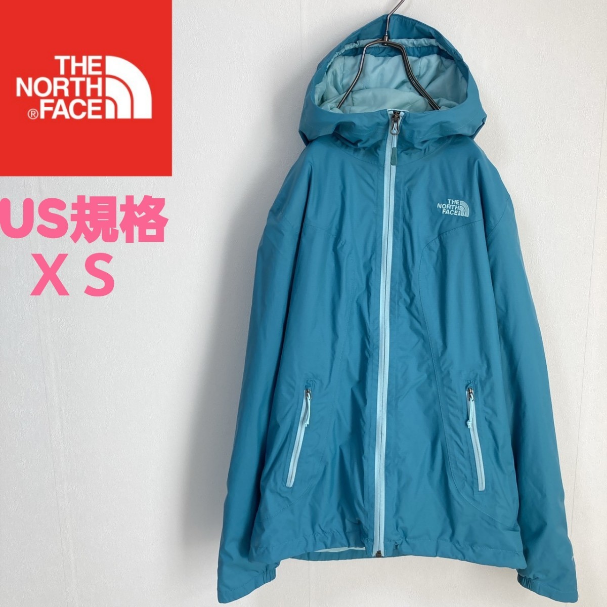 全てのアイテム US規格 ノースフェイス レディースXS ライトブルー