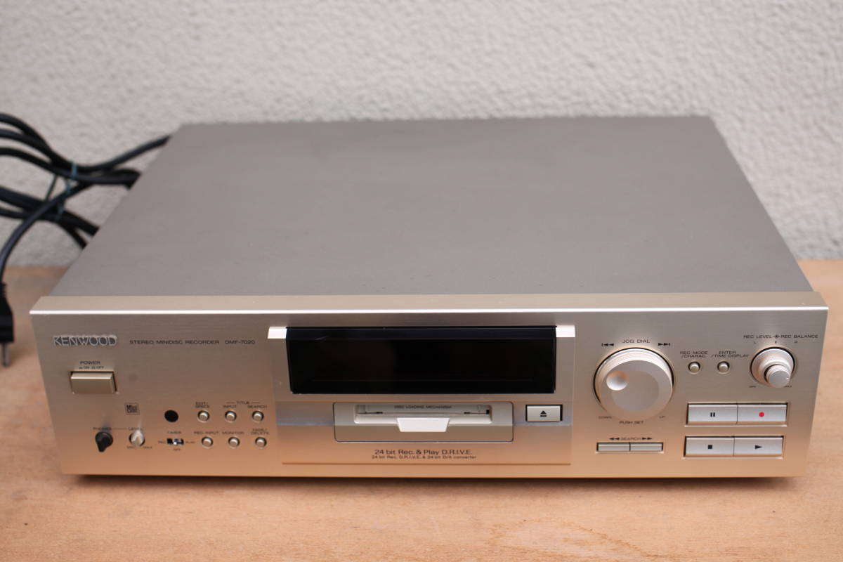 Yahoo!オークション - kenwood DMF-7020 MDデッキ 2021年整備済 Yahoo!オークション - kenwood DMF-7020 MDデッキ 2021年整備済