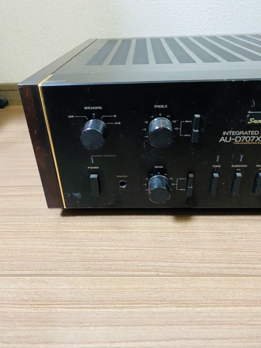 SANSUI サンスイ AU-D707XCD プリメインアンプ _画像2