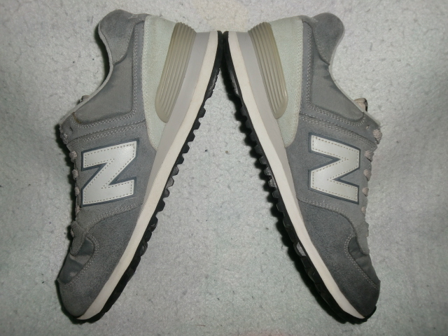 ★new balance ML 574 VLG `15製ニューバランス ML574 スチールグレー/グレー NB Classic 576_画像4