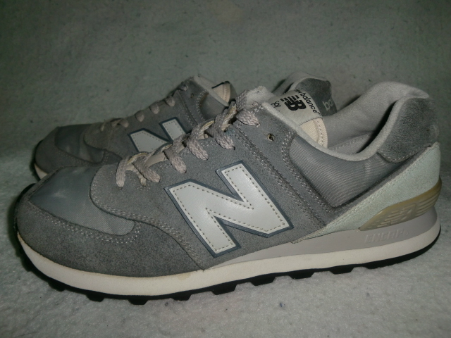 ★new balance ML 574 VLG `15製ニューバランス ML574 スチールグレー/グレー NB Classic 576_画像1