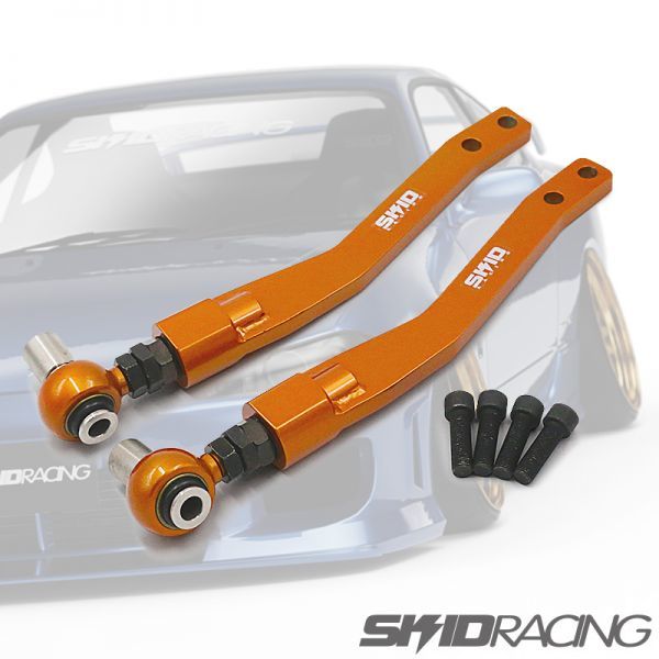 車検OK 切れ角アップ 対応 S14 S15 調整 オフセット テンションロッド