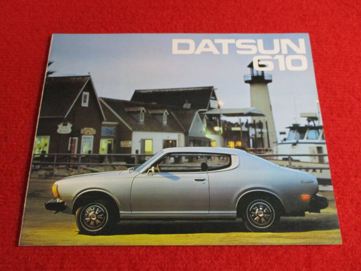 * DATSUN 610 левый руль 1975 Showa 50 каталог *