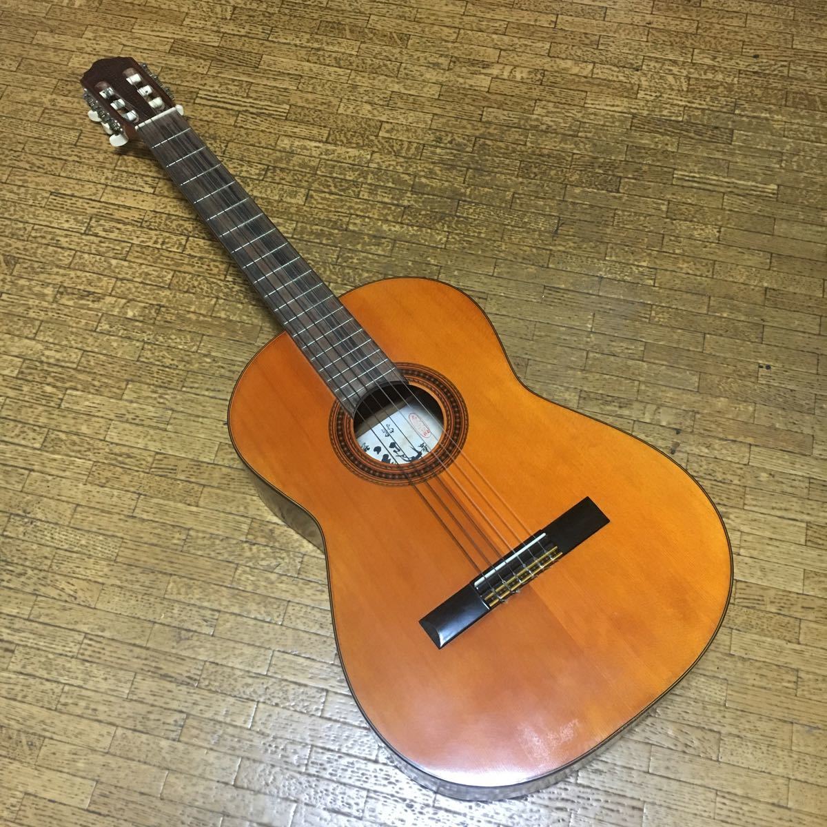 売り直営店 希少品 辰野 全音楽器 ドラゴン クラシックギター