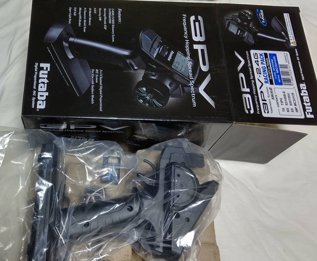 Futaba 3PV レーシングパック S9570SV R314SB-E MC331CR フタバ Racing Pack T3PV 【SEAL限定商品】 Futaba 3PV 2.4G RACING PACK フタバ レーシングパック ホビーラジコン