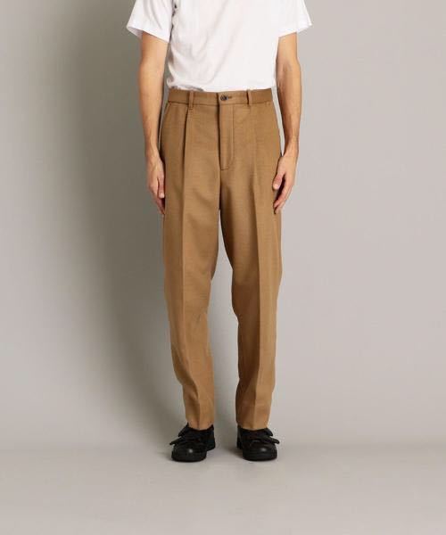 Steven Alan BVR MELTON SUPER BAGGY TAPERED PANTS スティーブンアラン メルトン パンツ テーパードパンツ_画像2