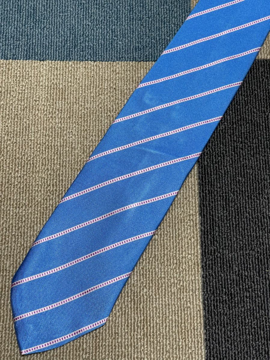  почти не использовался "SABI SABI" ржавчина ржавчина полоса бренд галстук 201477