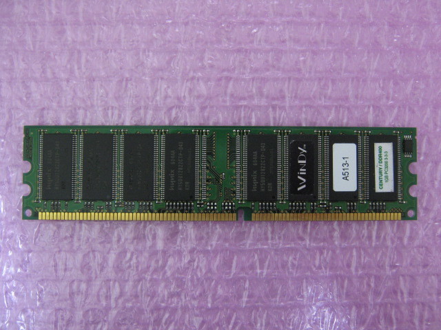 ヤフオク! - CENTURY (A513-1) PC3200 (DDR400) 1GB HYNIXチ...
