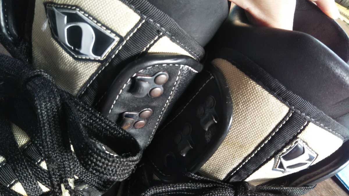 ノースウェーブ スノーボード ブーツ ソフトブーツ 黒 白 モノトーン 正規品 レディース 24.5cm～25cm Lサイズ_画像6