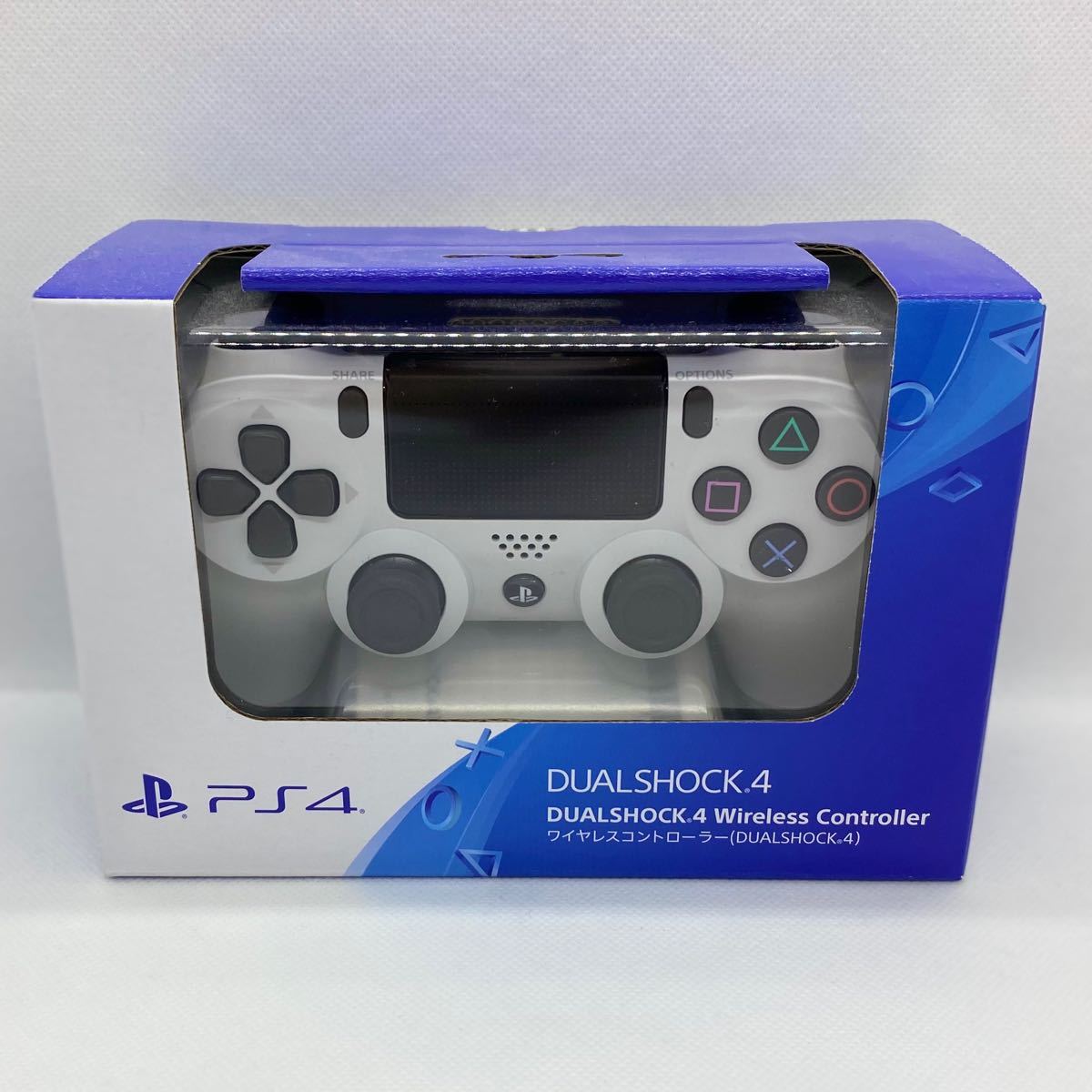 PS4 ワイヤレスコントローラー 純正 デュアルショック4 新品 プレステ 白