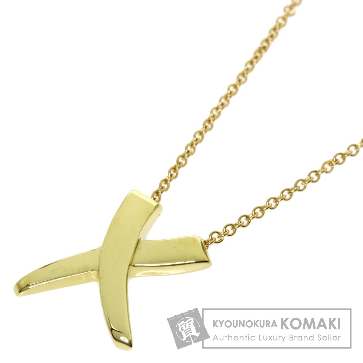 TIFFANY&Co. ティファニー キス パロマ ピカソ ネックレス K18イエロー
