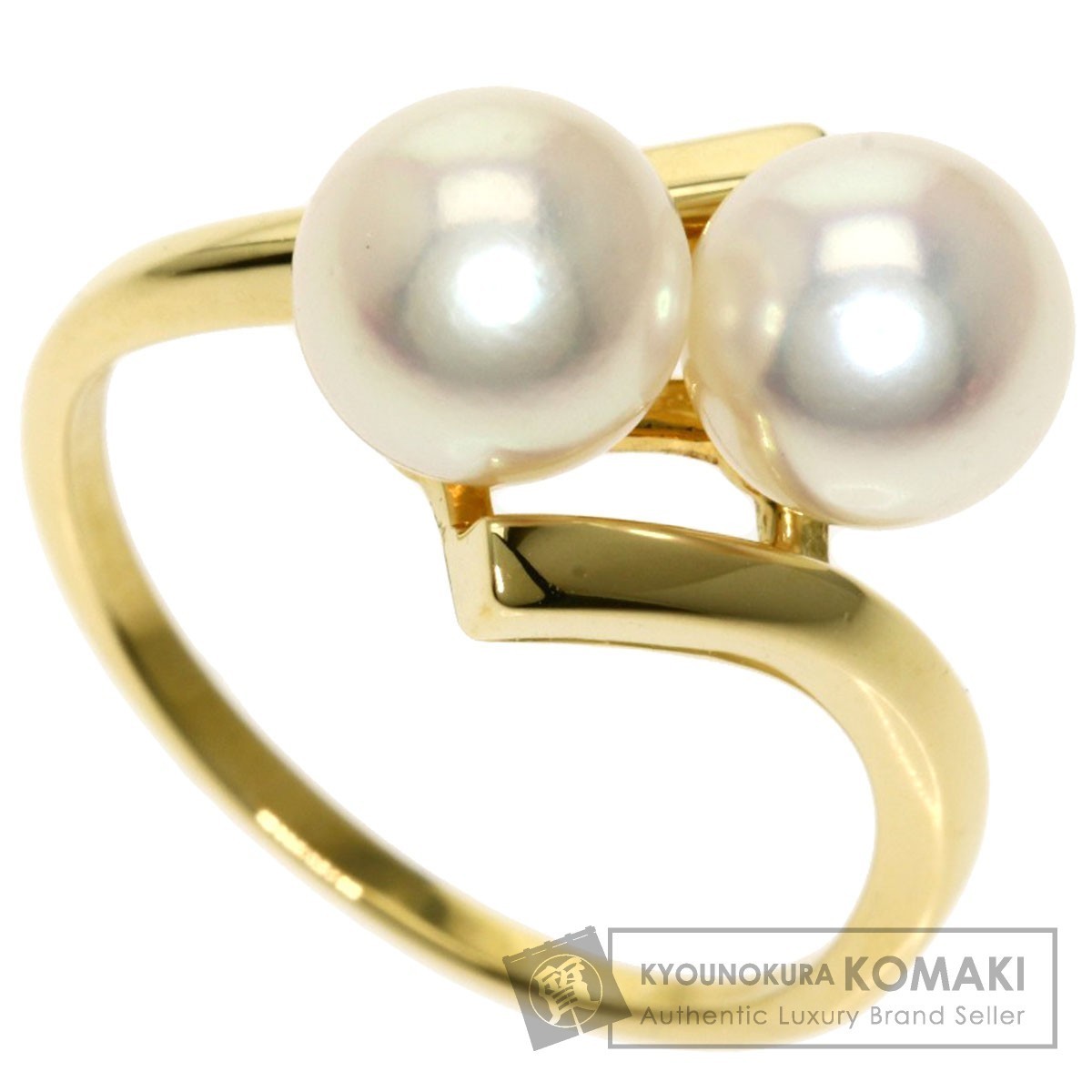 2021年新作入荷 MIKIMOTO ミキモト パール 真珠 リング 指輪 K18