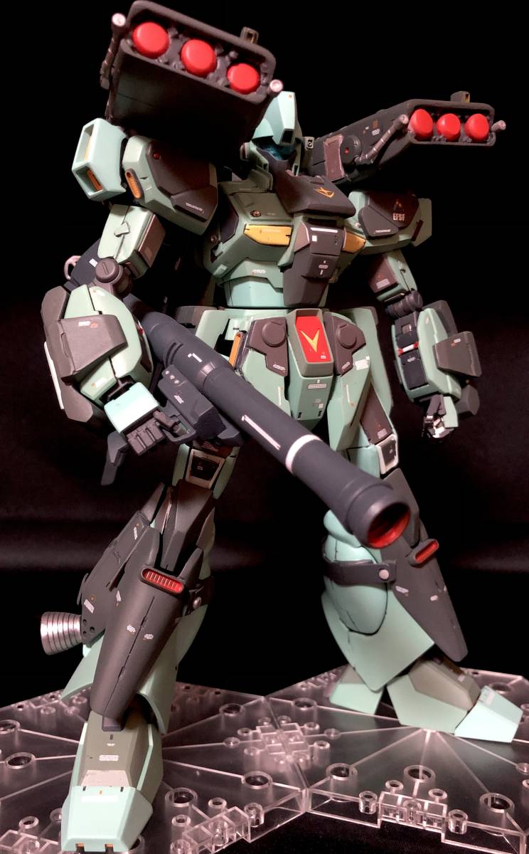 MG 1/100】スターク ジェガン 全塗装 完成品-