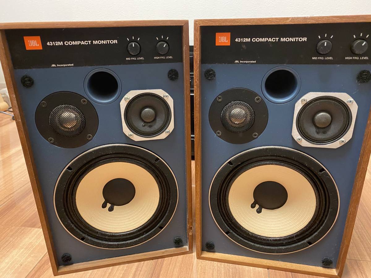 JBL 4312M COMPACT MONITOR スピーカーペア キズ有 送料無料 gastech
