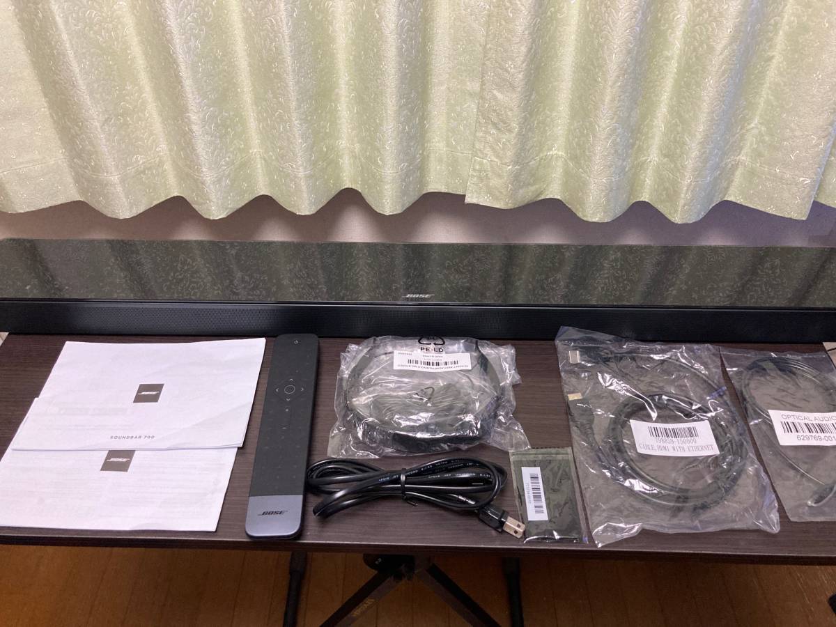 ☆新品未開封品☆ BOSE SMART SOUNDBAR 700 ブラック スピーカー