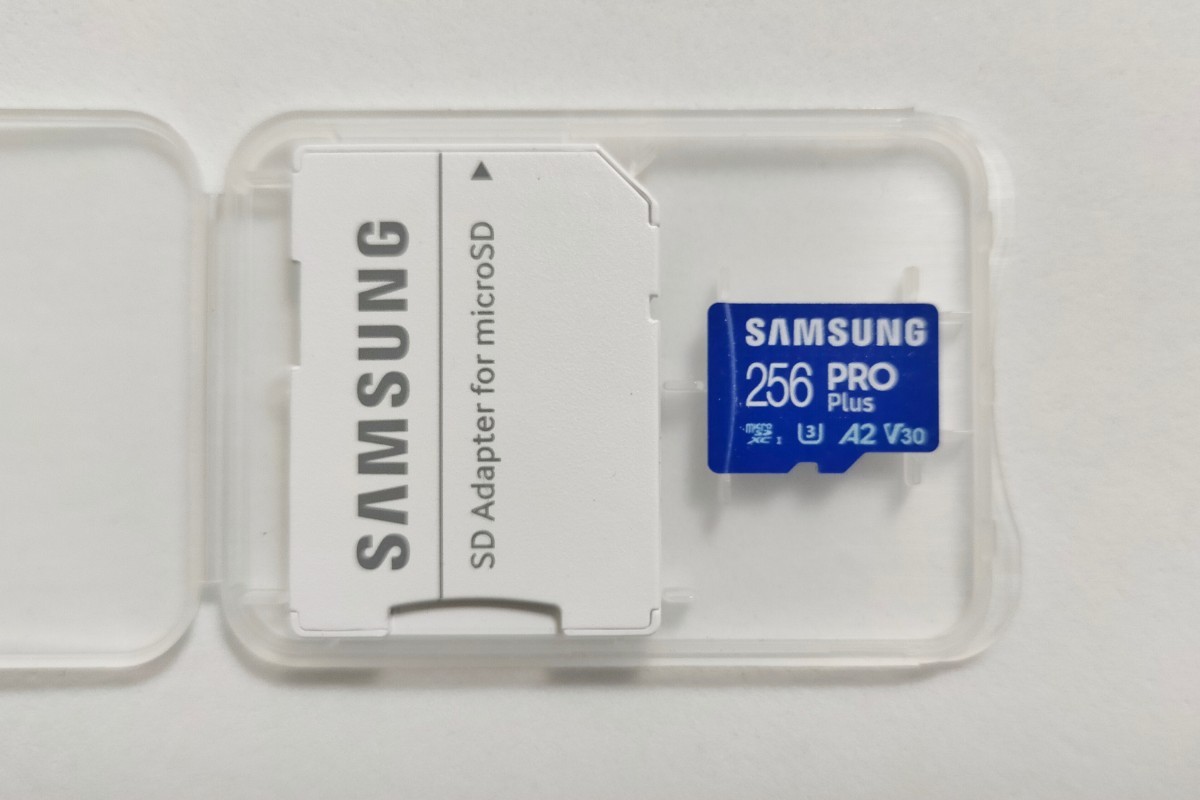 SAMSUNG Pro Plus MicroSDXCカード 256GB