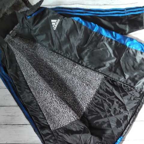 adidas[150] inside side boa * bench coat * soccer sport outer Adidas 