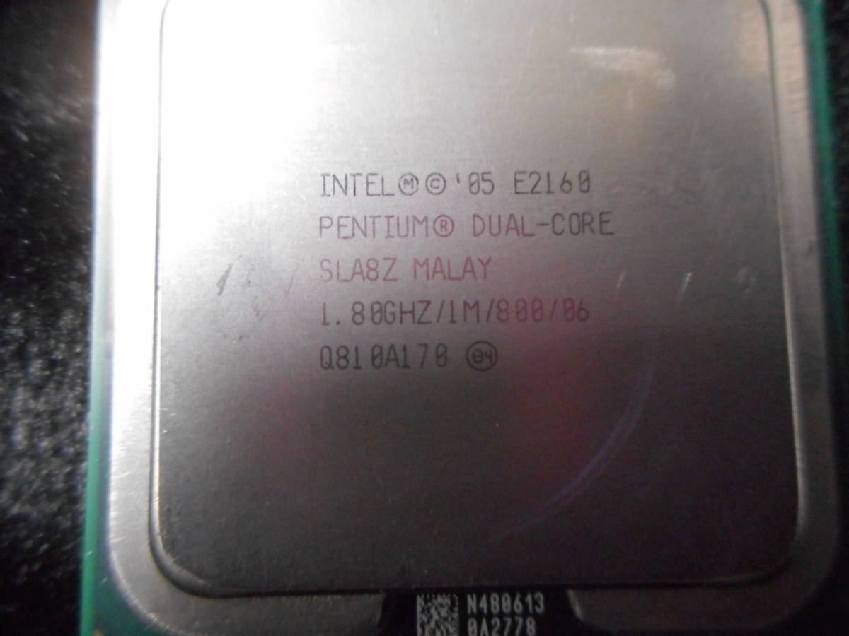# free shipping CPU INTEL PENTIUM DUAL-CORE 1.80GHZ 1M 800 06 secondhand goods ⑬
