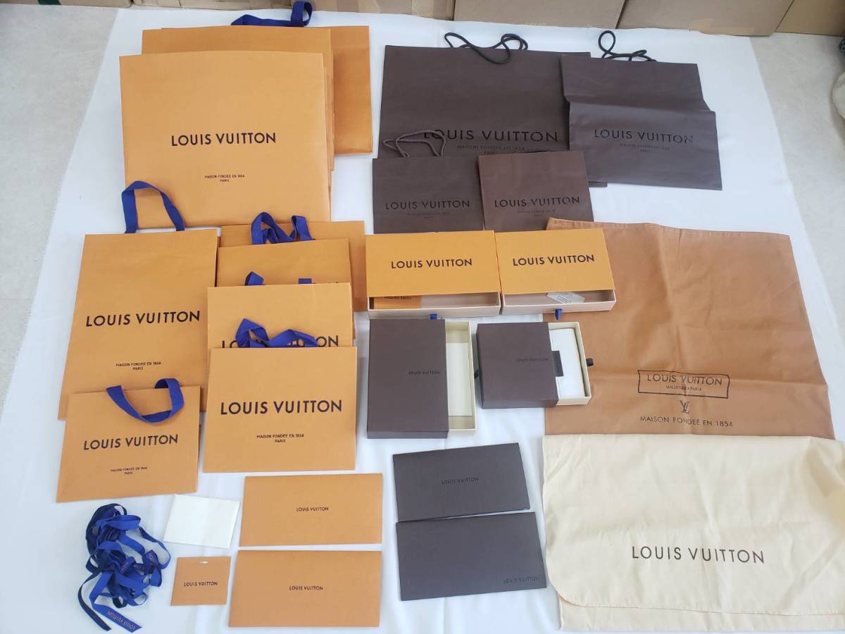 代22 本物保証 LOUIS VUITTON ルイ ヴィトン 紙袋 ショップ袋 