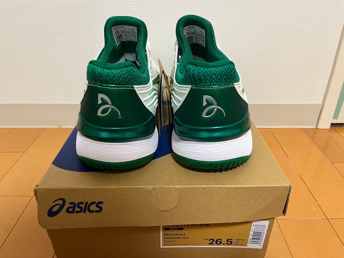 アシックス テニスシューズ COURT FF NOVAK 26.5㎝ アシックス テニスシューズ COURT FF NOVAK コートFF ノバク