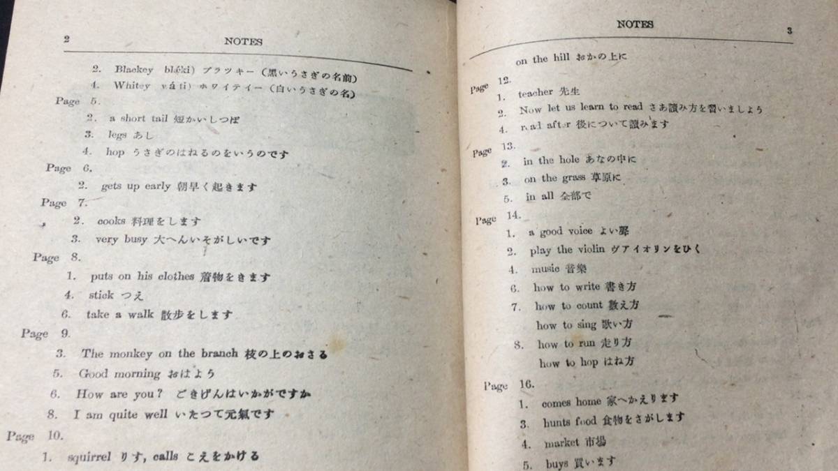 A[ English .. none . paper ][ forest. ... Chan ] Rabbey in the Woods* work : Toyama ./ equipment .:. rice field ..*1949 year .* all 59P* inspection ) workbook / base / grammar 
