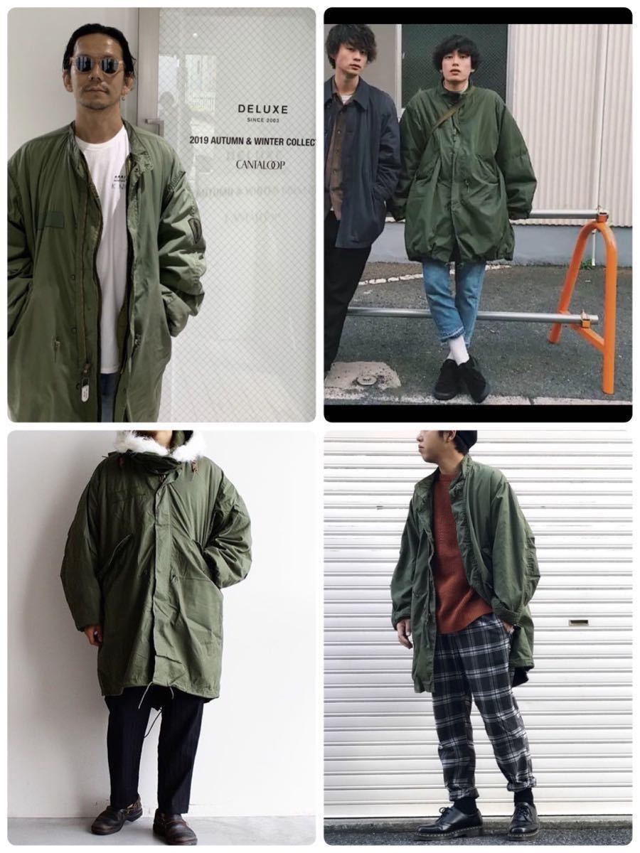 70s デッドストック 】米軍 実物 本物 M65 フィッシュテール 70s デッドストック 】米軍 実物 本物 M65 フィッシュテール