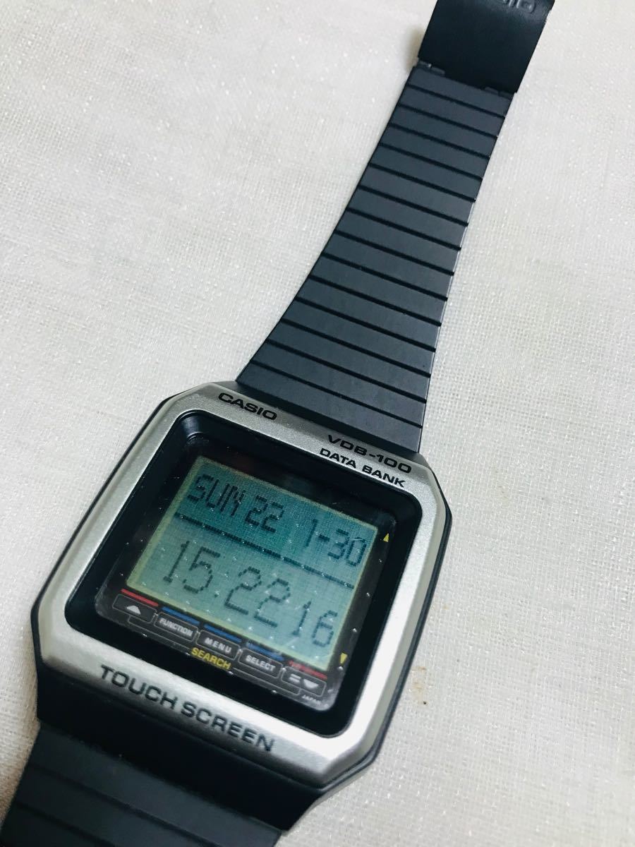 CASIO DATA BANK タッチスクリーン-