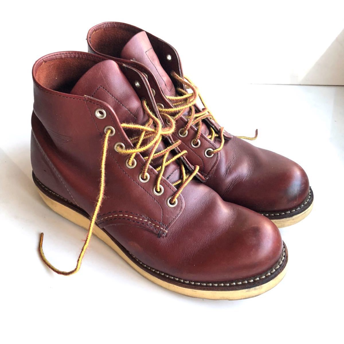 RED WING レッドウィング プレーントゥ アイリッシュセッター 赤茶