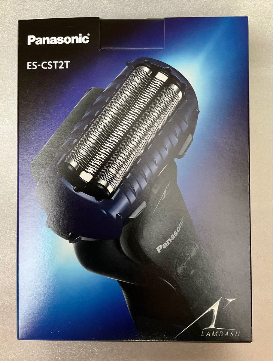 Panasonic パナソニック リニアシェーバー ラムダッシュ（３枚刃） ES-CST2T-A (青)