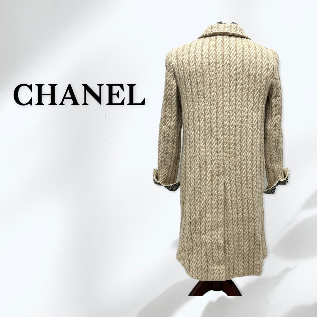 高級 CHANEL シャネル OOA P16277W02666 アルパカ ウール混 ココ 高級 CHANEL シャネル OOA P16277W02666 アルパカ ウール混 ココ