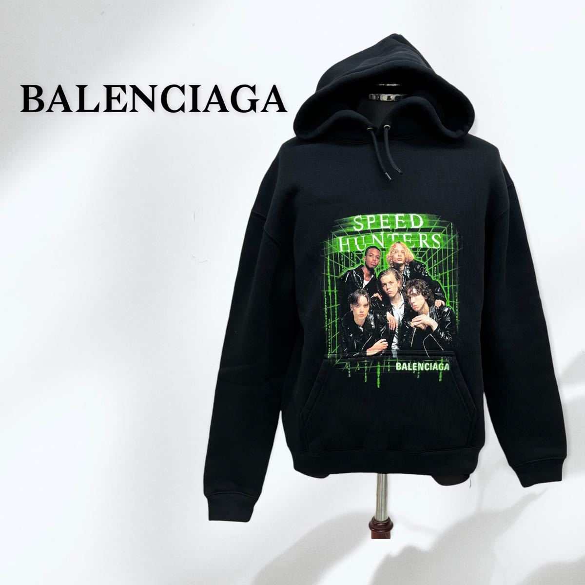 未使用 BALENCIAGA スピードハンターズ プリント プルオーバー XS-