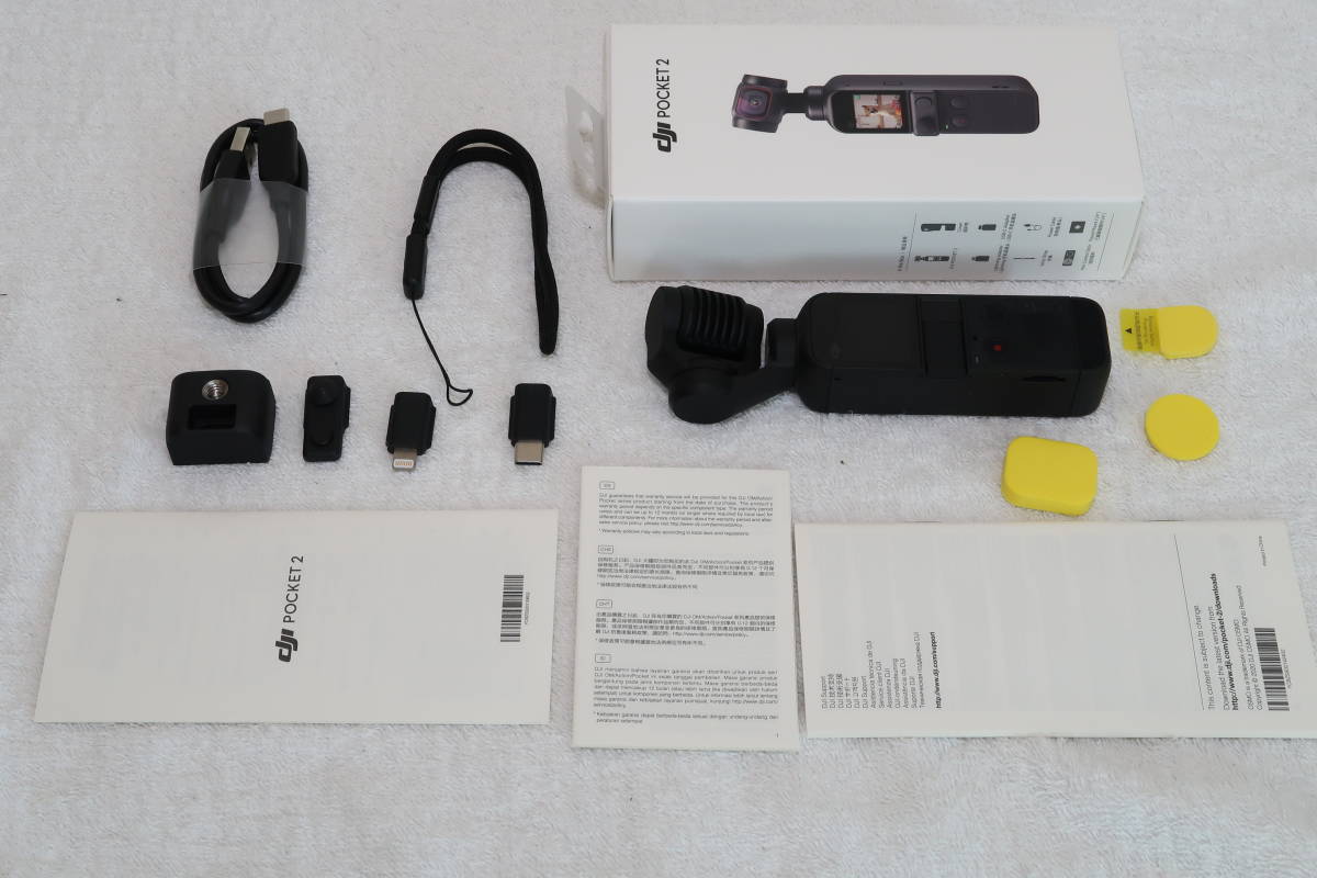 DJI POCKET 2 不具合なし スレは有るけどキズは無 液晶面 傷スレなし
