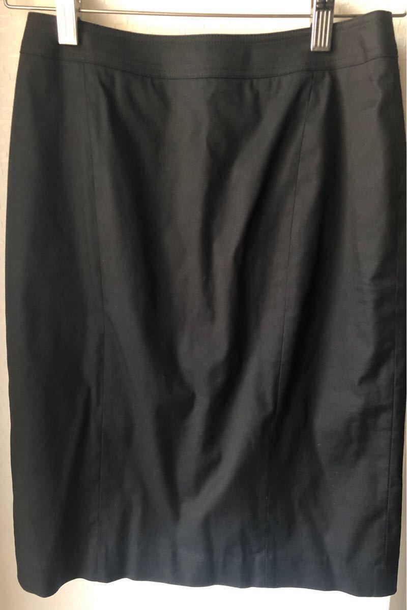 CLEAR IMPRESSION 黒スカートスーツセットアップ　就活・リクルート・新卒スーツ