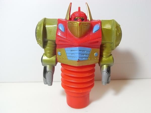 食玩　ソフビ　ゴーダム　タツノコプロ　ゴワッパー5　1976年　昭和51年　放送　高さ9.5cm
