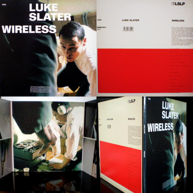 【テクノLP2枚セット】Luke Slater/ルーク・スレーター『Freek Funk』【3枚組限定盤】&『Wireless』(2枚組)/90年代UK Techno名盤_画像4