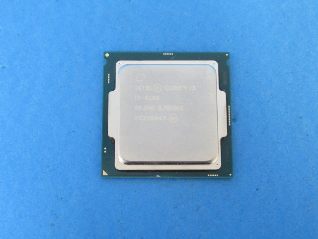 XPC 14768 最も 保証有 Core 【一部予約！】 i3-6100 3.70GHz 同梱可 インテル CPU 祝10000取引突破 Intel
