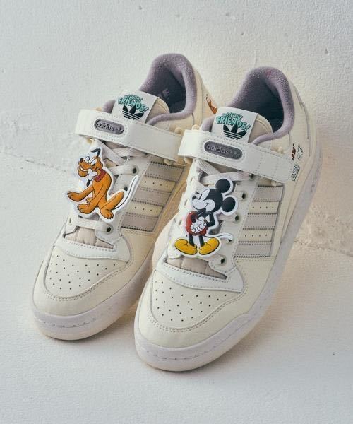 【完売品】28.5㎝ 新品 adidas Disney アディダス コラボ ディズニー ミッキーフレンズ プルート FORUM フォーラム/スニーカー ランド シー_画像2