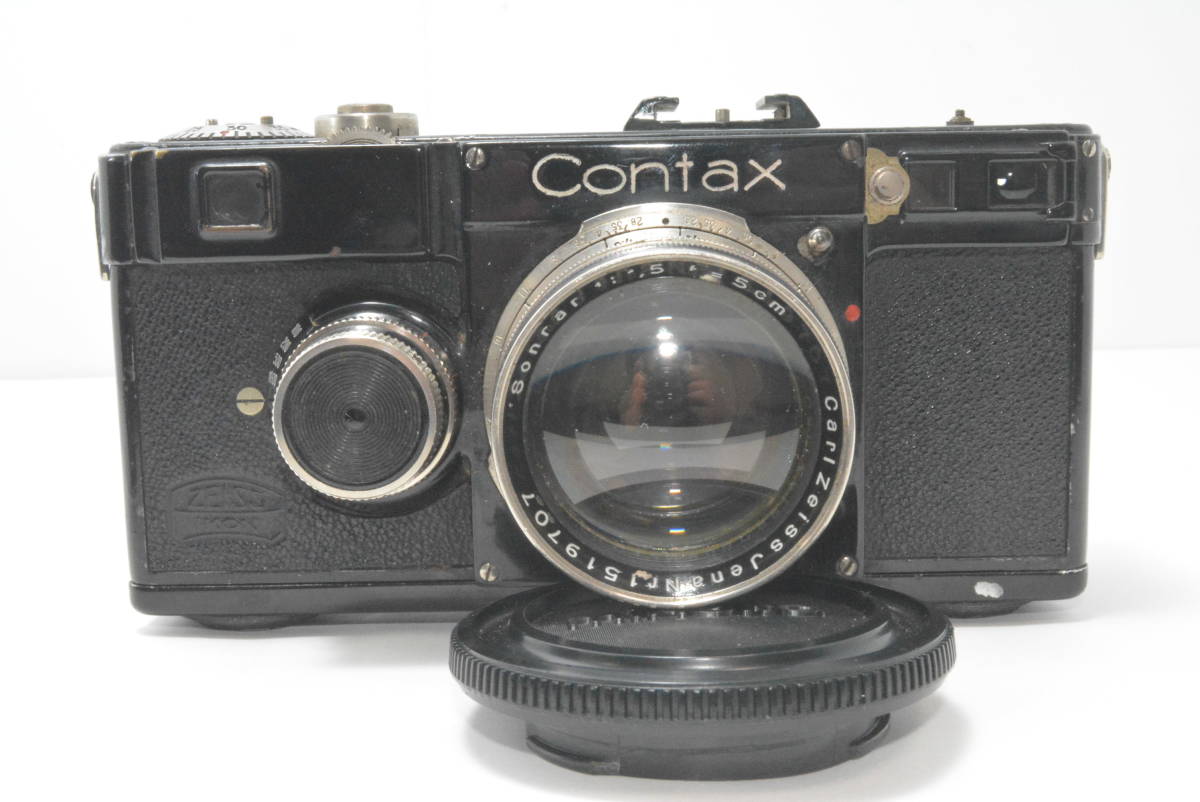 希少品☆並品☆ZEISS IKON Contax I型 Sonnar 50mm F1.5付 gastech.com.tr