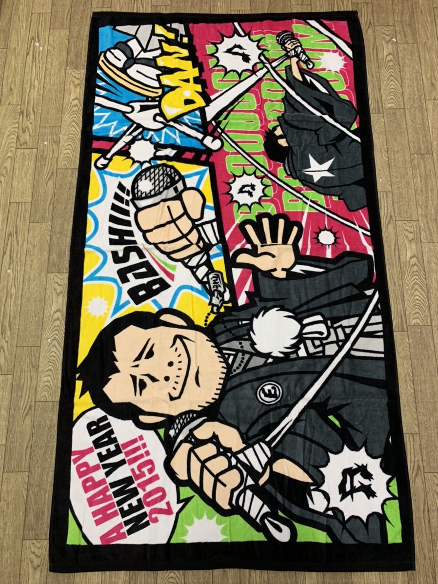 矢沢永吉 スペシャルビーチタオル SBT Mr.E NEW YEAR 2015 矢沢永吉 スペシャルビーチタオル SBT Mr.E NEW YEAR 2015