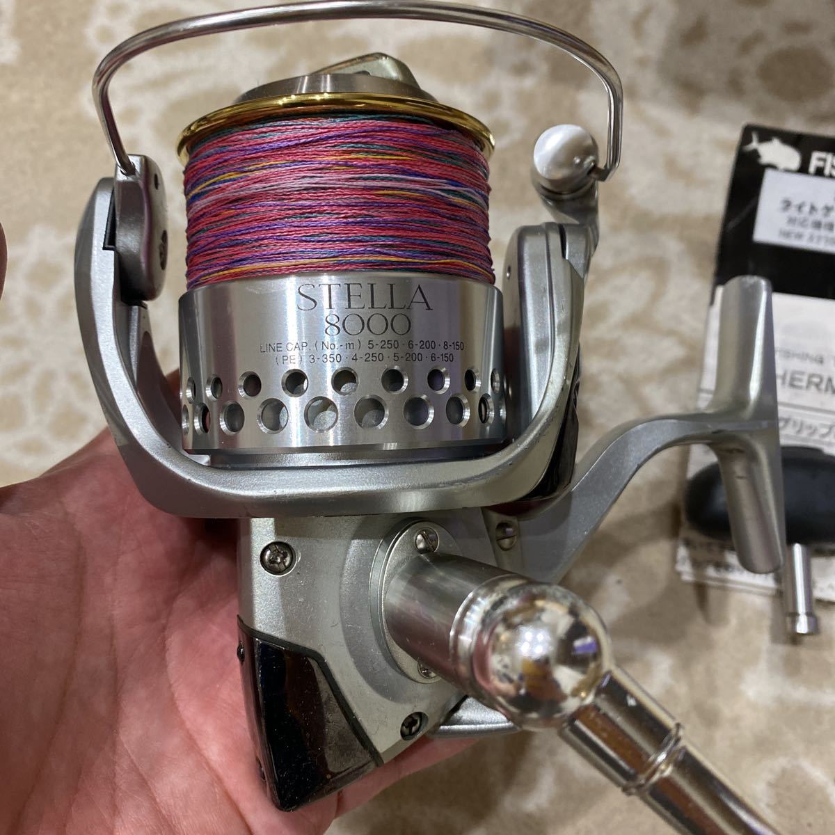 SHIMANO 98 99 ステラ 8000 社外ノブ付 STELLA 人気機種 その他 SHIMANO 98 99 ステラ 8000 社外ノブ付 STELLA 人気機種 その他