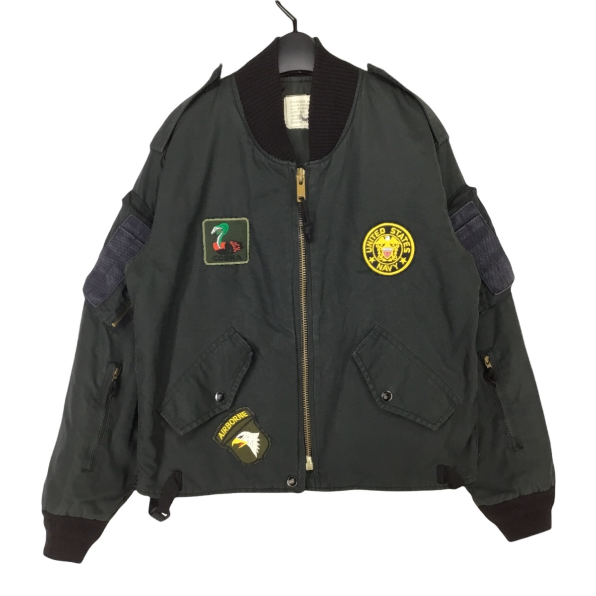 ヤフオク! - □80年製 カナダ軍 カナディアンエアフォース フライトジ...