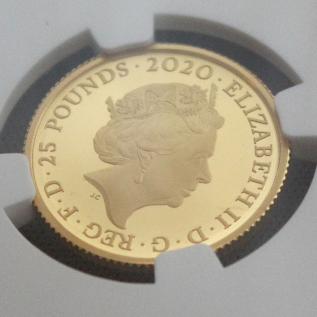 2020年 イギリス ミュージック レジェンズ デビッド・ボウイ 1/4オンス