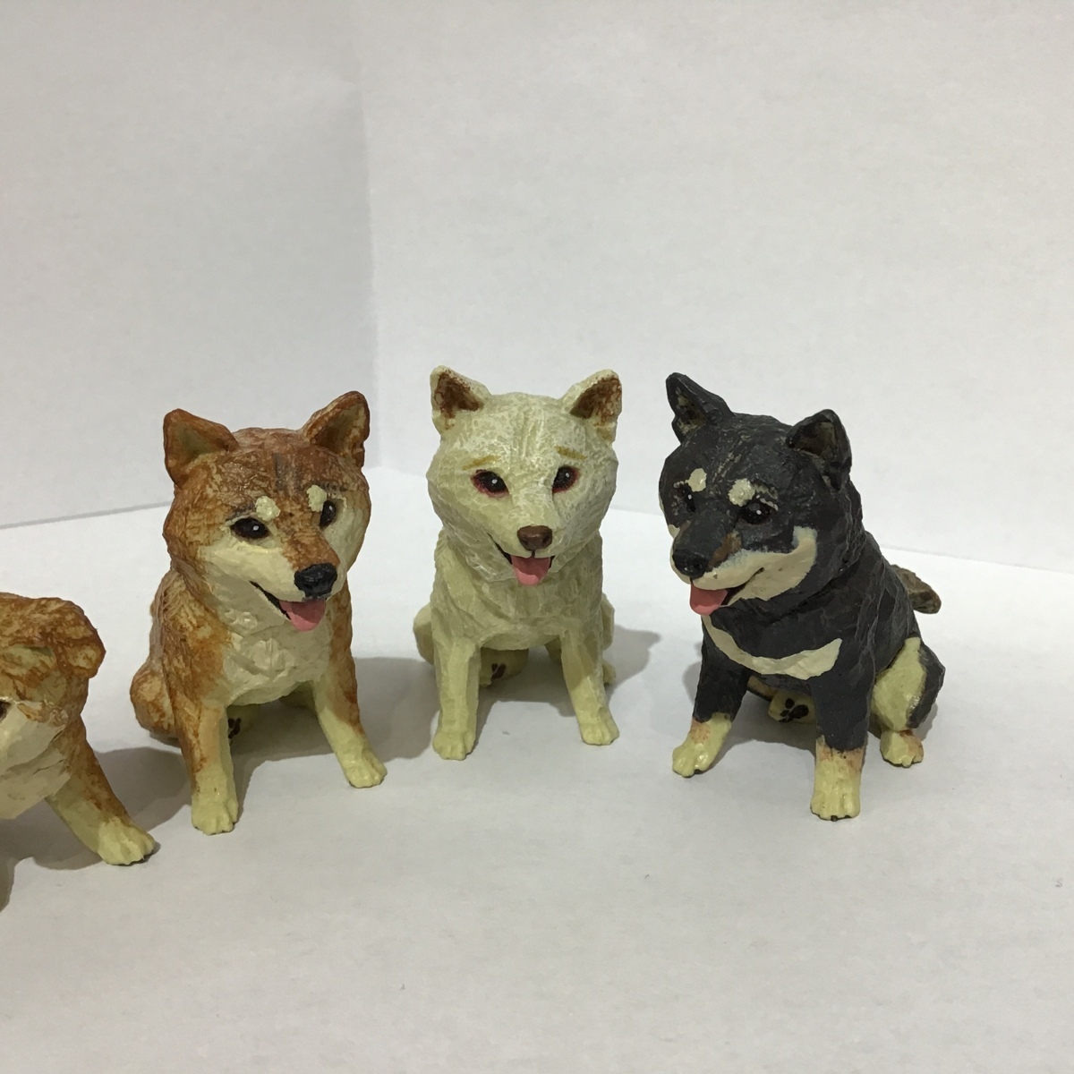 開封品 はしもとみお 犬の彫刻 全5種セット フィギュア 奇譚クラブ いぬ_画像5