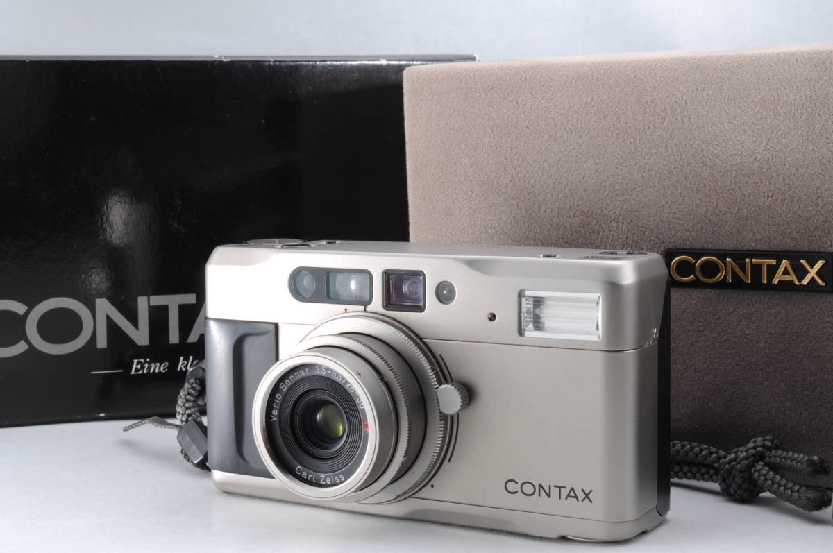動作品 コンタックス CONTAX T VS コンパクトフィルムカメラ 説明書 箱
