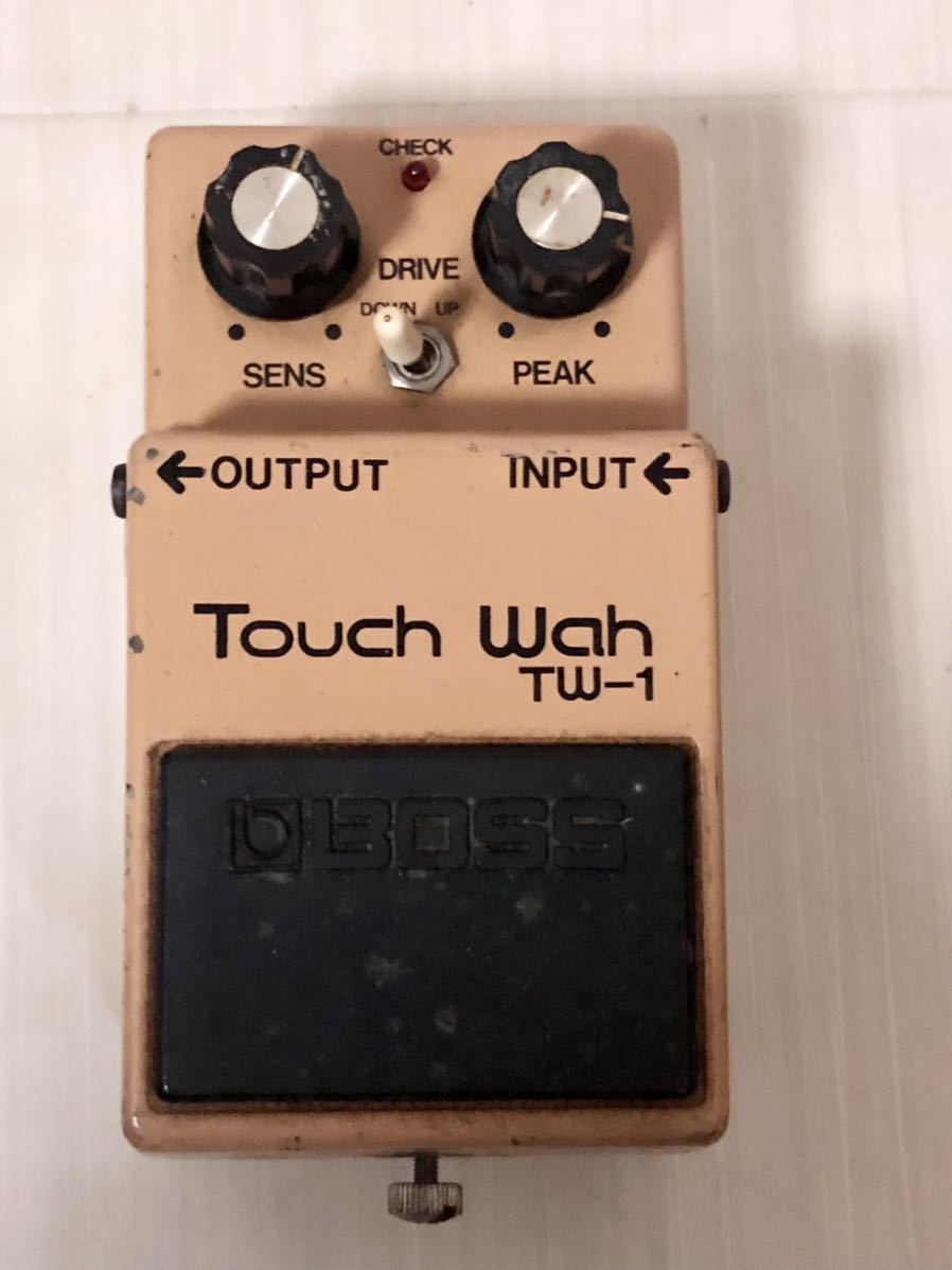 BOSS TW-1 タッチワウ 銀ネジ ビンテージ 難あり www.gastech.com.tr