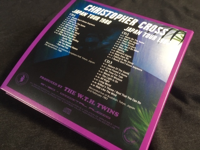 特価スタート！Empress Valley ★ Christopher Cross -「Japan Tour 80・83」プレス3CD見開きペーパースリーブ_画像3