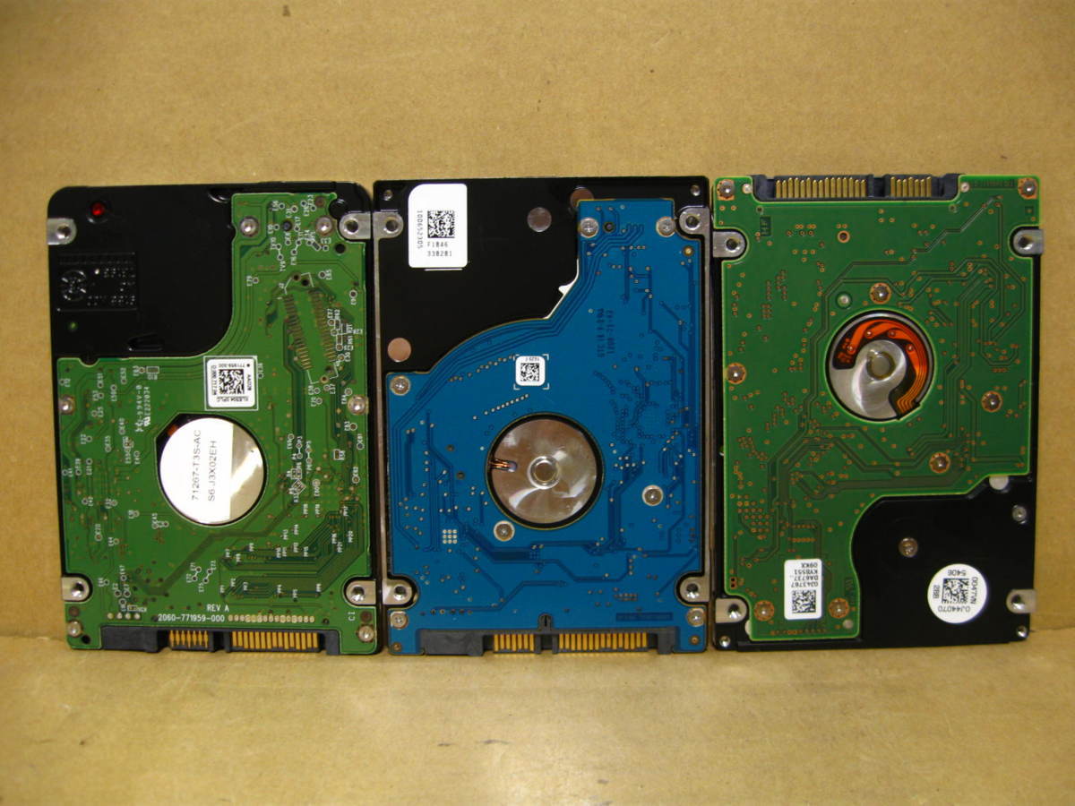 ▽HTS545032A7E680 ST320LT007 WD3200LPVX 320GB SATA 2.5型 HDD 中古_画像2