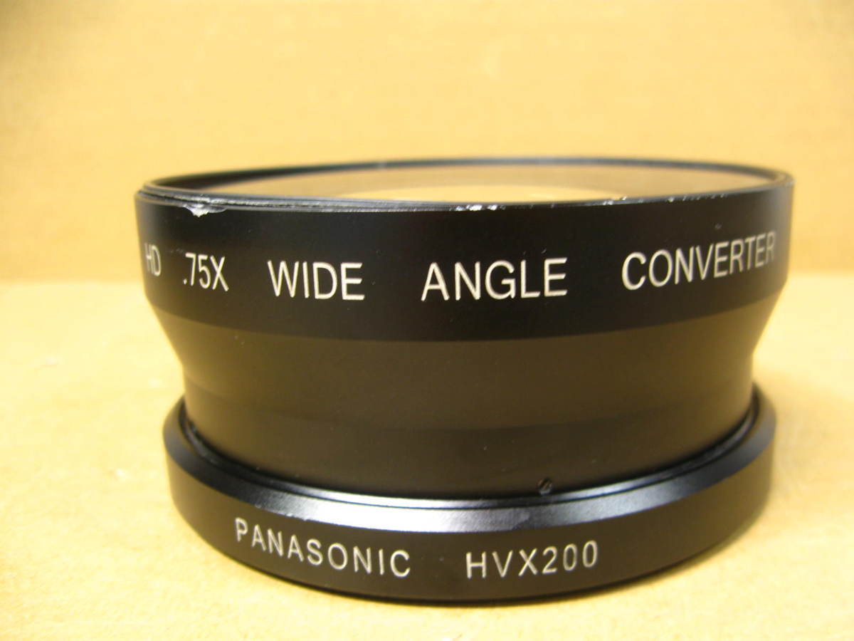 ▽Panasonic HVX200 0.75倍 ワイドアングルコンバーターレンズ 外装難あり 中古 Schneider Optics Century Pro Series HD 3_画像7